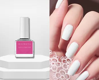 Vernis halal blanc