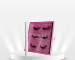 Adhesive false eyelashes kit